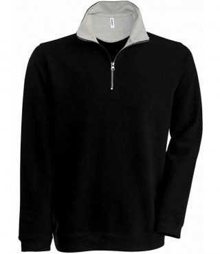 Kariban KB206 Trucker Zip Neck Sweatshirt